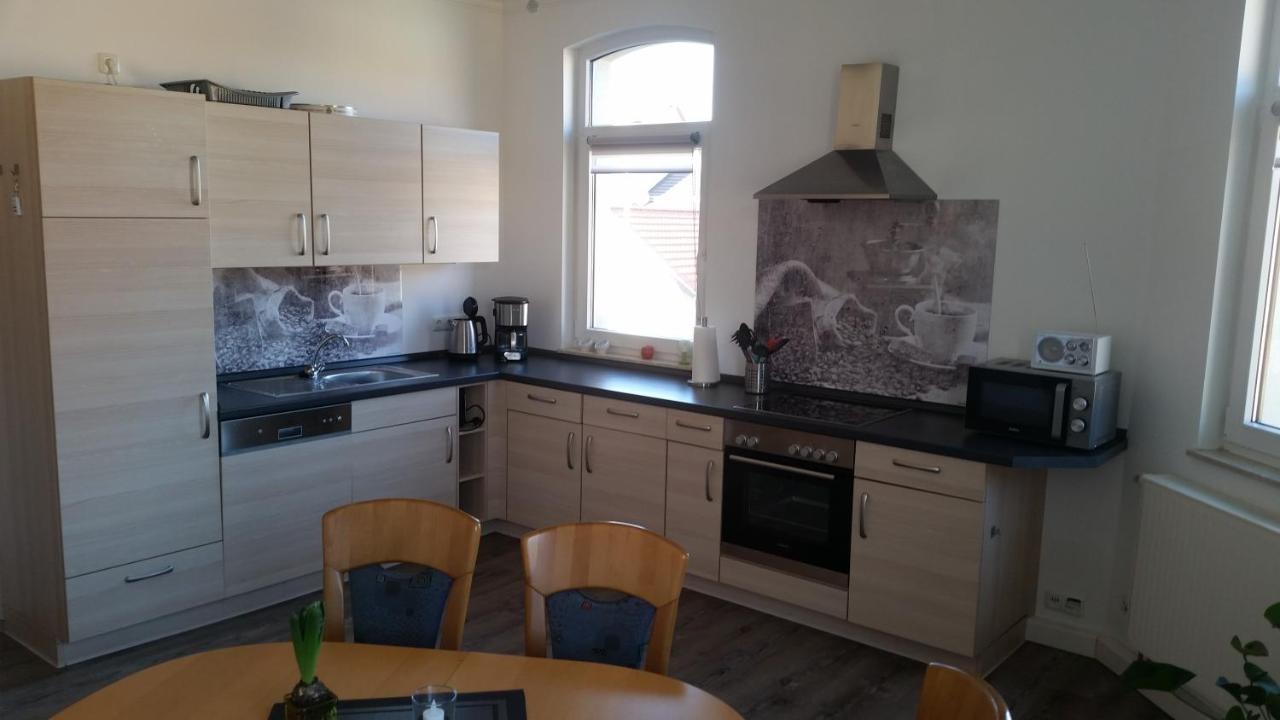 Ferienwohnung "Burgblick" An der Schmucke Esterno foto